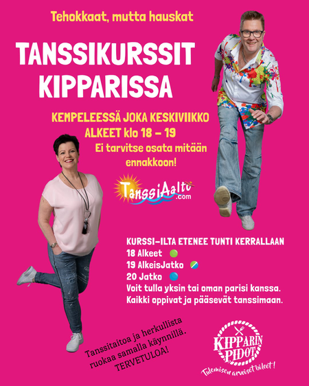 Kipparin Tanssikurssit Keskiviikkoisin