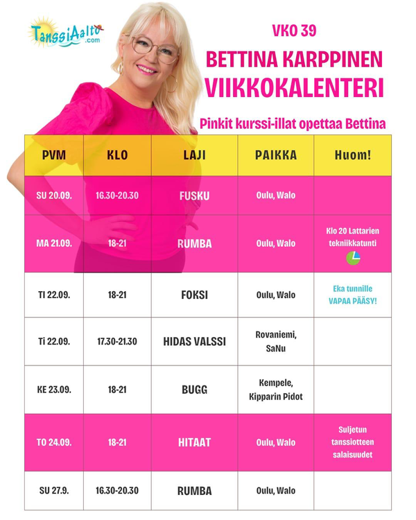 Bettiina Walolla syyskuu 2026